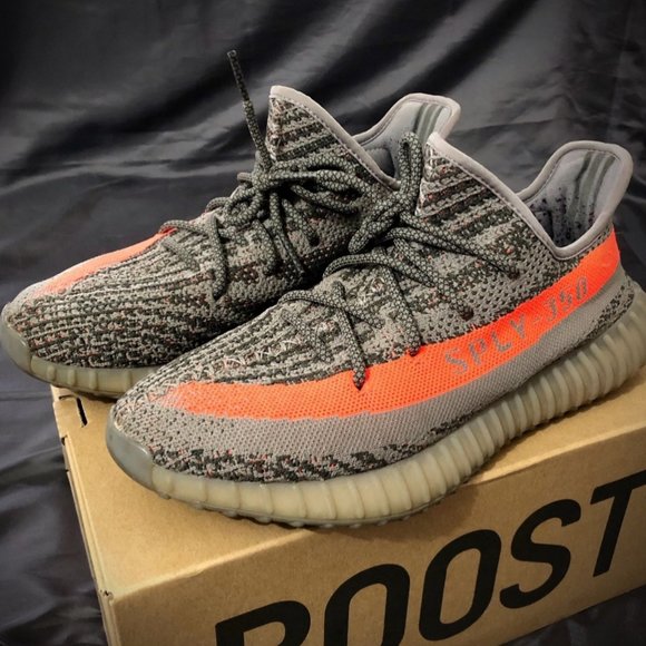 YEEZY BOOST 350 グレー/オレンジ m_610df28888cce3d3b4cb9fc5.jpeg